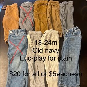 Old Navy Kids Jeans - Blue and Gray